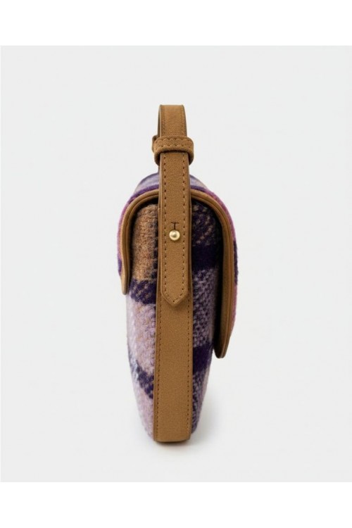 Bolso alforjas de cuadros... 2