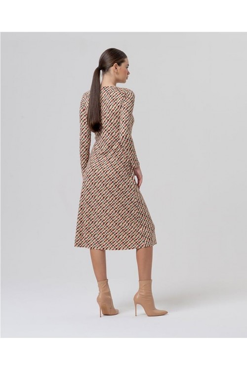 Vestido largo con cuello... 2