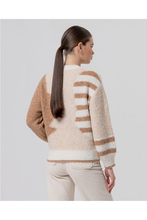 Jersey cuello redondo con... 2