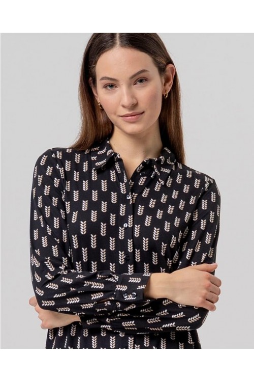 Camisa estilo ancho NEGRO