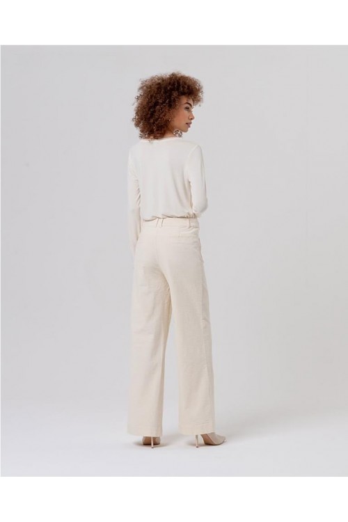 Pantalón ancho con... 2