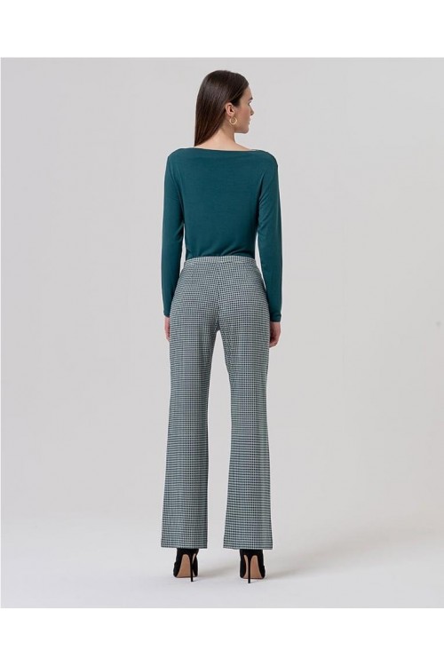 Pantalón de pernera recta GRIS 2