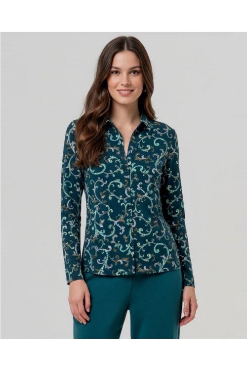 Camisa VERDE OSCURO