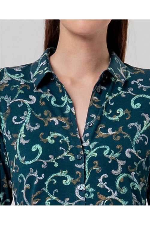 Camisa VERDE OSCURO