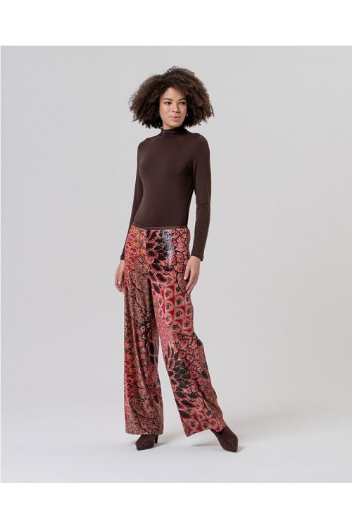 Pantalón recto ESTAMPADO