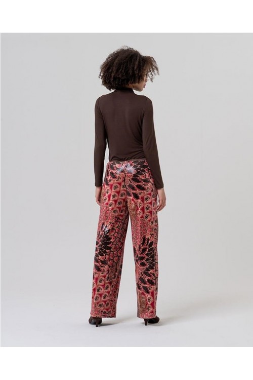 Pantalón recto ESTAMPADO 2