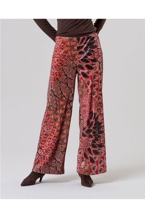 Pantalón recto ESTAMPADO