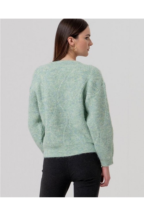 Jersey escote pico con... 2