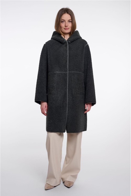CHAQUETON RINOPELLE GRIS