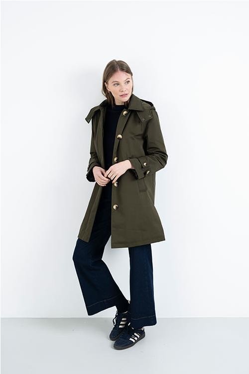 PARKA HONGO KAKI