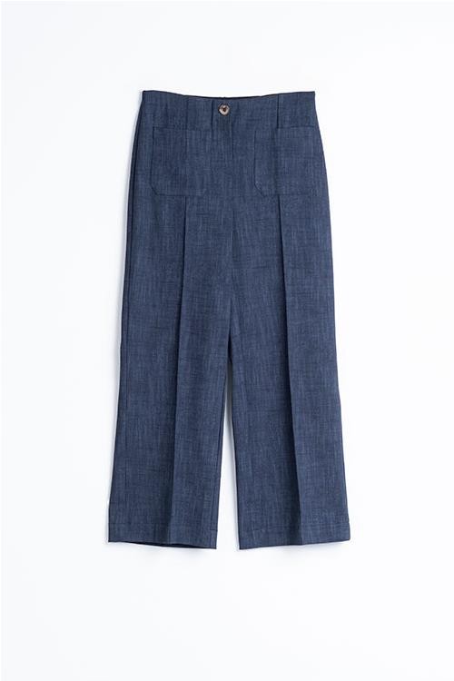 PANTALON HONGO AZUL MARINO