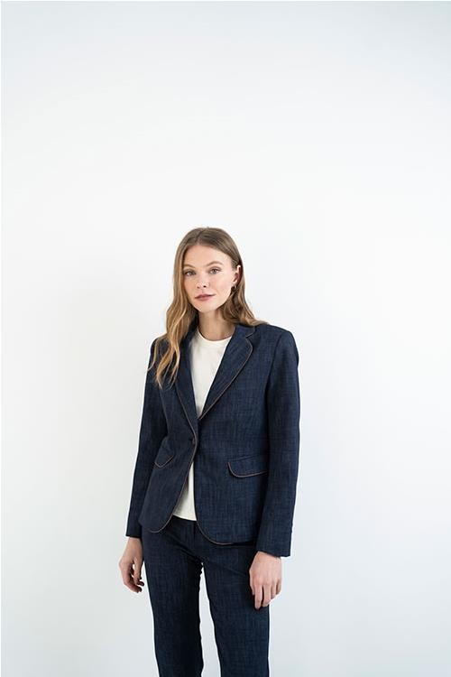 TRAJE HONGO AZUL MARINO