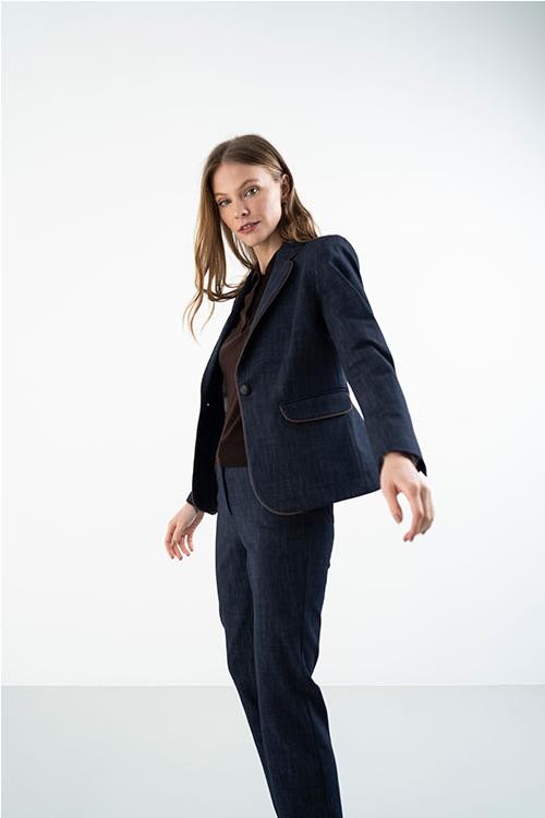 TRAJE HONGO AZUL MARINO