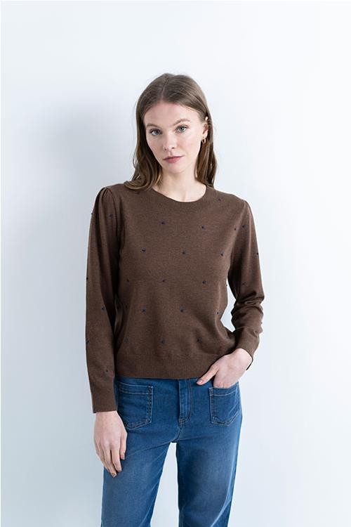 JERSEY HONGO MARRON