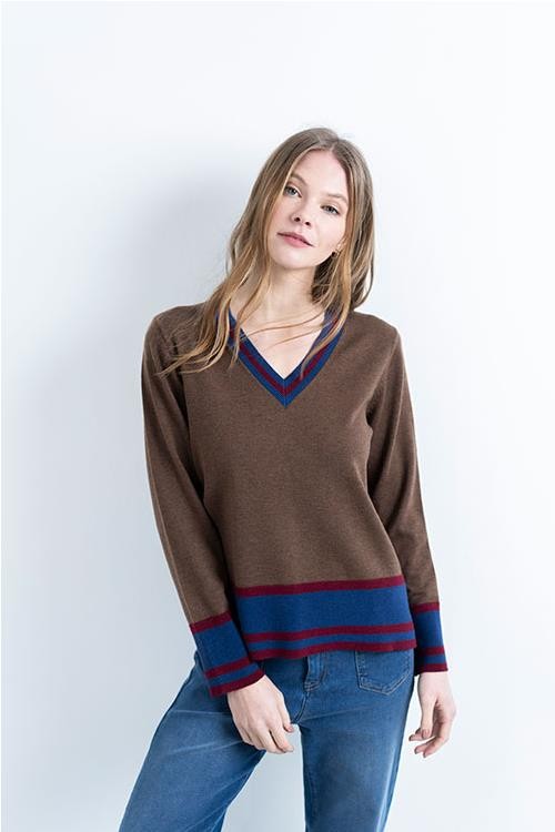 JERSEY HONGO MARRON