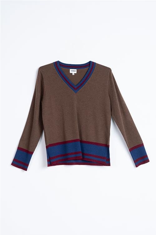 JERSEY HONGO MARRON