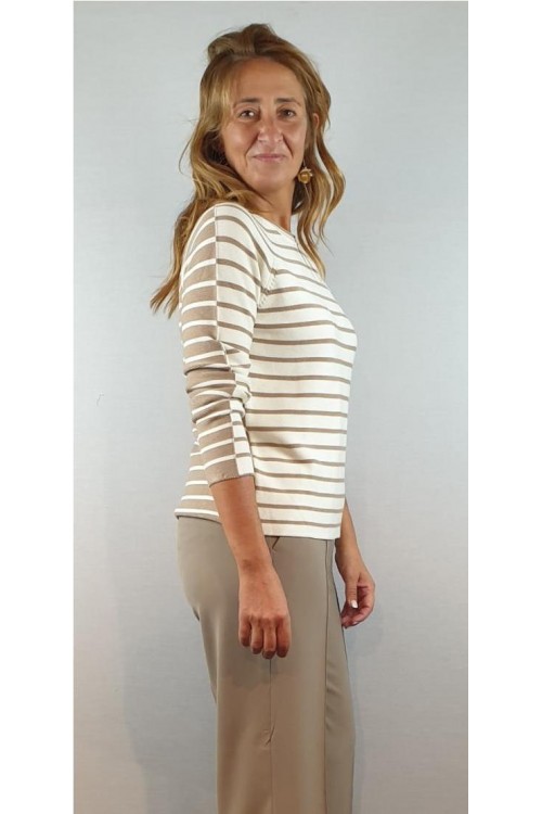 JERSEY BLUTON CAMEL