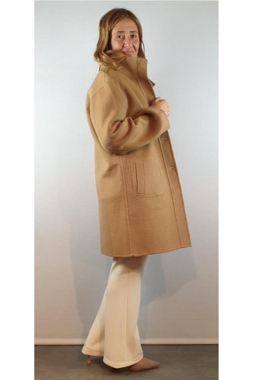 ABRIGO ESCANDELLE CAMEL 2