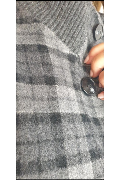ABRIGO ESCANDELLE GRIS