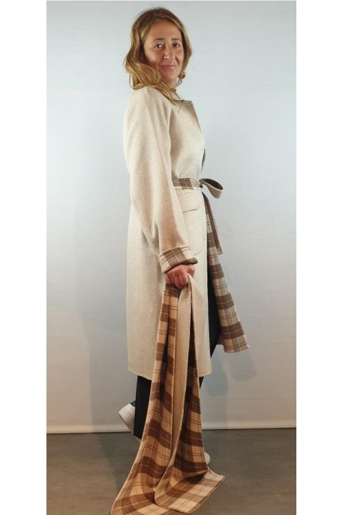 ABRIGO ESCANDELLE BEIGE