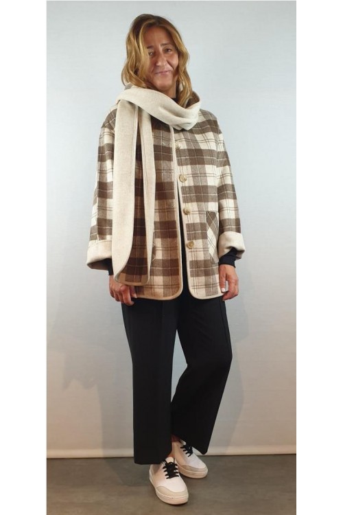 CHAQUETON ESCANDELLE BEIGE