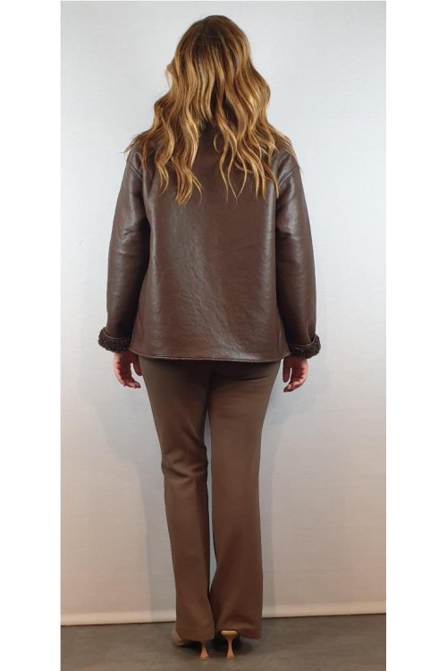 CHAQUETON ESCANDELLE MARRON