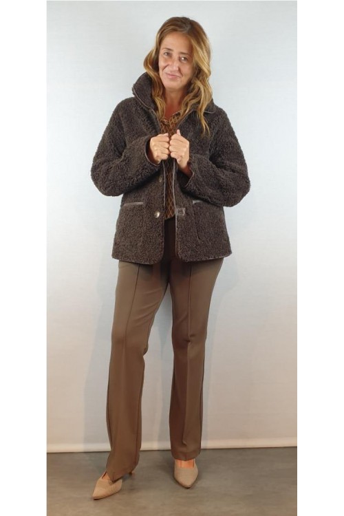 CHAQUETON ESCANDELLE MARRON
