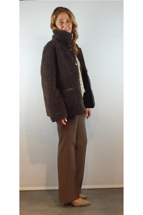CHAQUETON ESCANDELLE MARRON
