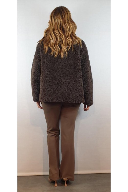 CHAQUETON ESCANDELLE MARRON