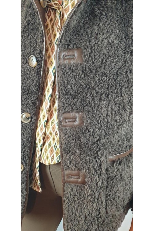 CHAQUETON ESCANDELLE MARRON