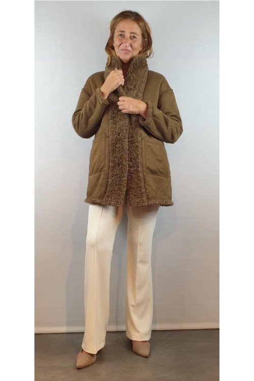 CHAQUETON STUDIO NORDIC TOSTADO