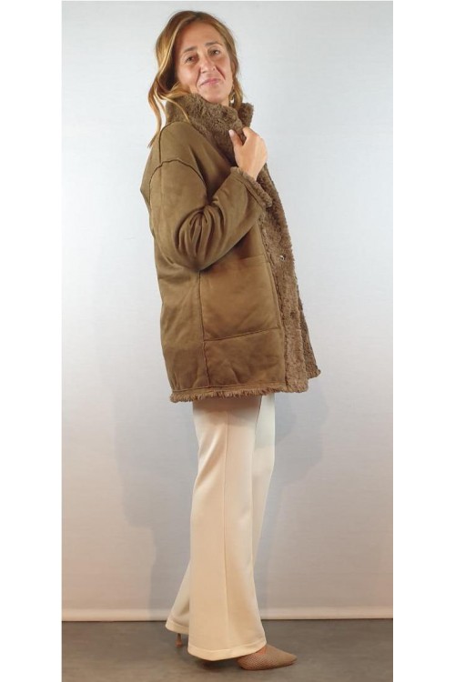 CHAQUETON STUDIO NORDIC TOSTADO