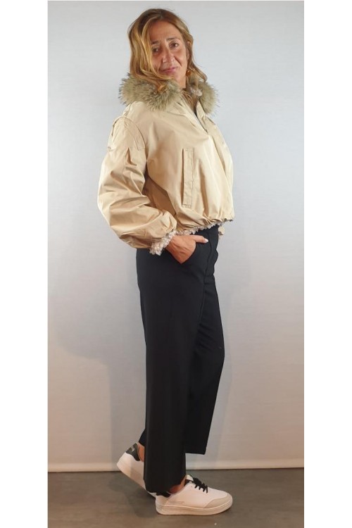 CAZADORA GIOVANNI BEIGE 2