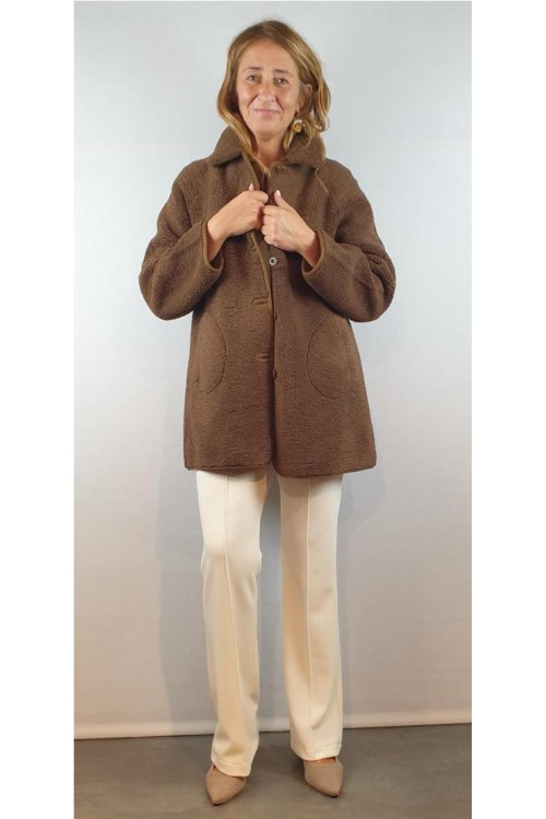 ABRIGO STUDIO NORDIC MARRON