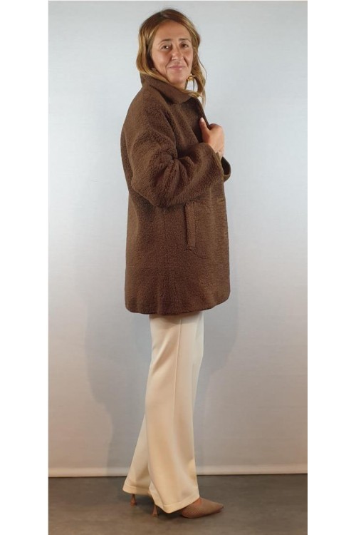 ABRIGO STUDIO NORDIC MARRON