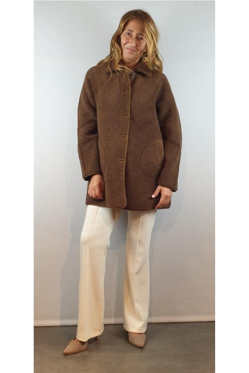 ABRIGO STUDIO NORDIC MARRON