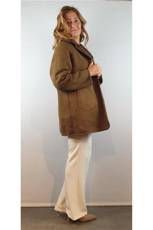 ABRIGO STUDIO NORDIC MARRON