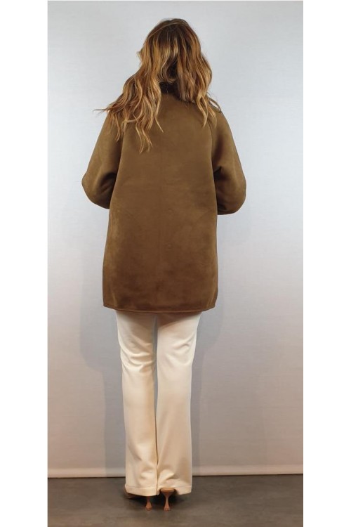 ABRIGO STUDIO NORDIC MARRON
