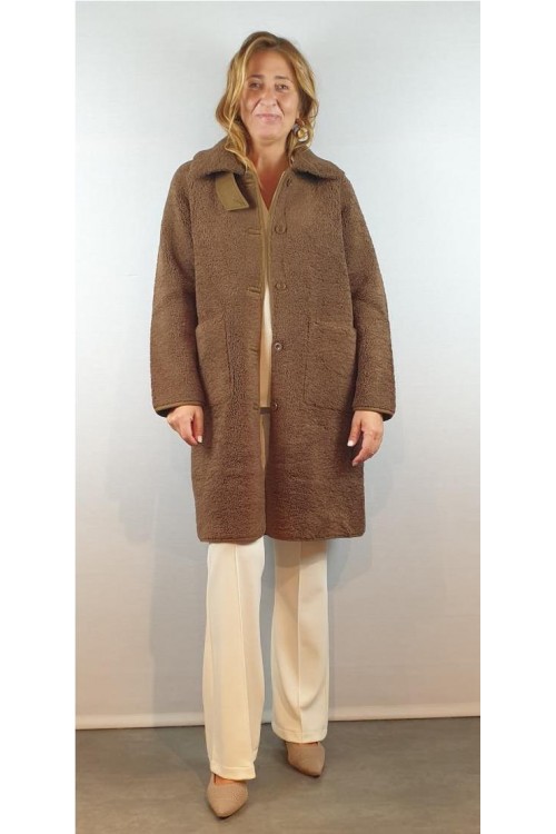 ABRIGO STUDIO NORDIC MARRON