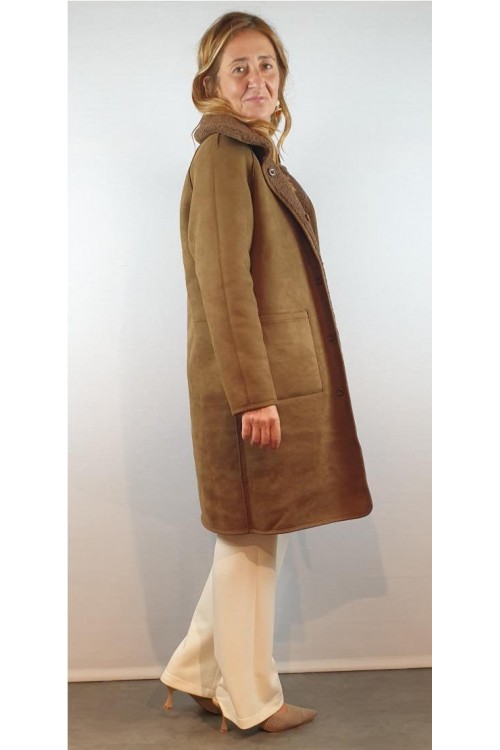ABRIGO STUDIO NORDIC MARRON