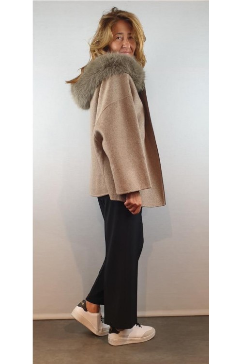 CHAQUETÓN GIOVANNI BEIGE 2