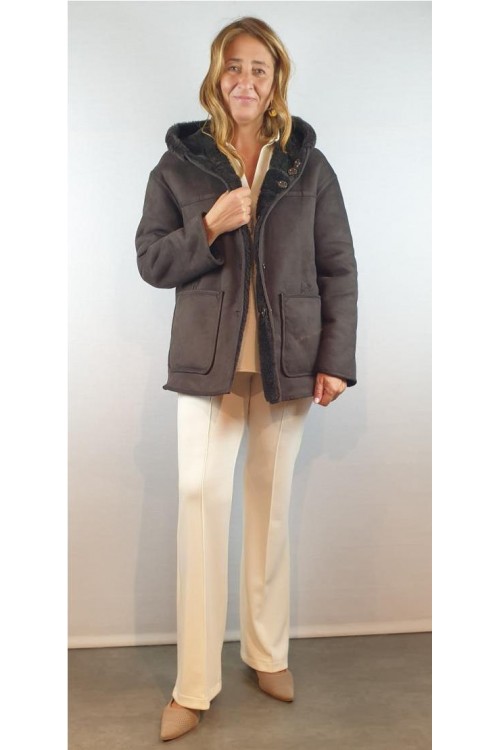 CHAQUETON GUS MARRON