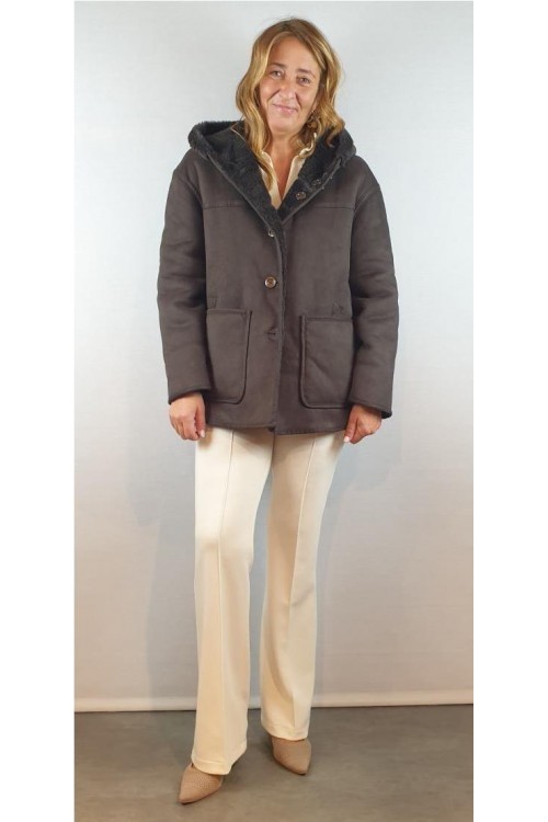 CHAQUETON GUS MARRON