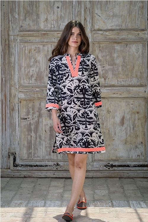 VESTIDO HONGO NEGRO