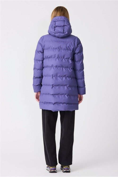 PARKA TANTA MORADO