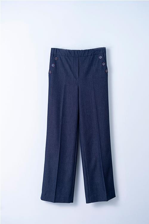 PANTALON HONGO AZUL