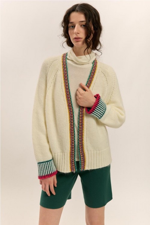 CHAQUETA MONTOTO BLANCO