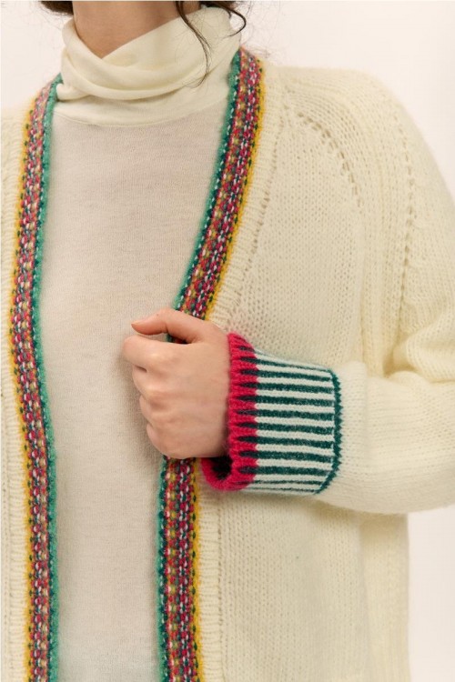 CHAQUETA MONTOTO BLANCO