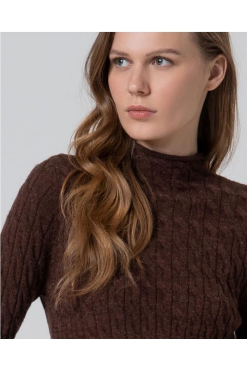 JERSEY SURKANA MARRON