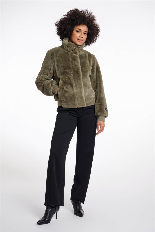 CAZADORA RINOPELLE VERDE